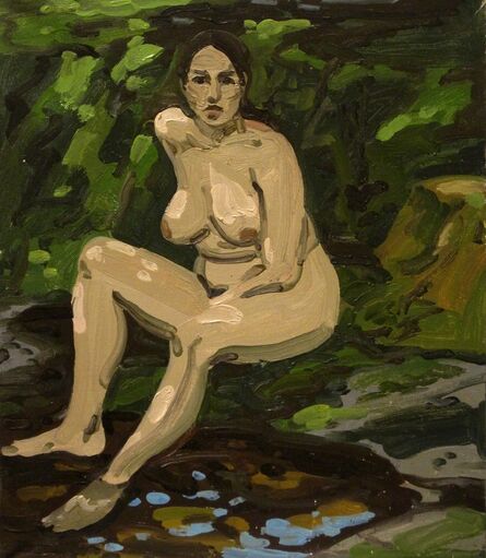 Neil G. Welliver, ‘Study for Untitled Nude’, circa. 1970