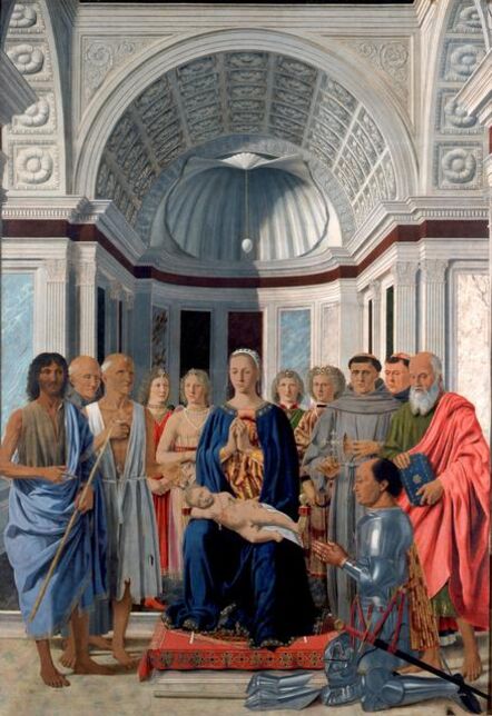 Piero Della Francesca, ‘The Montefeltro Altarpiece’, 1472-1474
