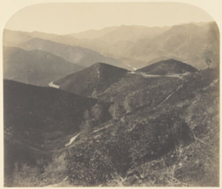 Carleton E. Watkins, ‘View from Mt. Josephine, looking North / View North’, 1860