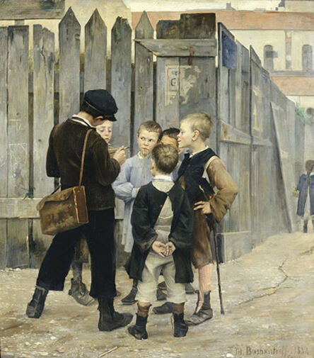 Marie Bashkirtseff, ‘The Meeting’, 1884