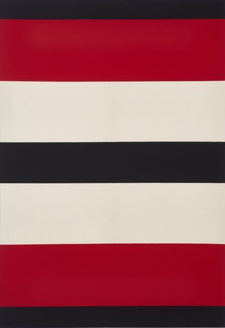 Regina Aprijaskis, ‘Negro, rojo y blanco’, 1996