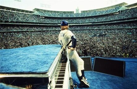 Terry O'Neill, ‘Terry O’Neill – Elton John, Dodgers Stadium, Los Angeles ’, 1975