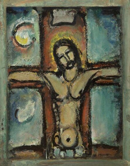 Georges Rouault, ‘Christ en croix ou Christ’, 1942