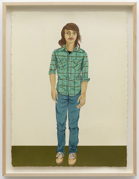 Ed Templeton, ‘Portrait of Allison Dill’, 2009