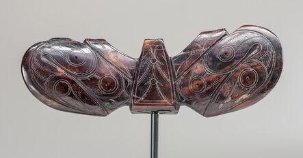 Old Bering Sea III culture, Bering Strait region, Alaska, ‘Harpoon counterweight (Winged object),’, 5-9