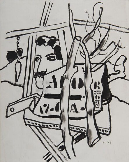 Fernand Léger, ‘Dans le jardin’, 1947