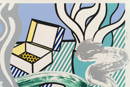 Roy Lichtenstein, ‘Brushstroke Still Life with Box’, 1997