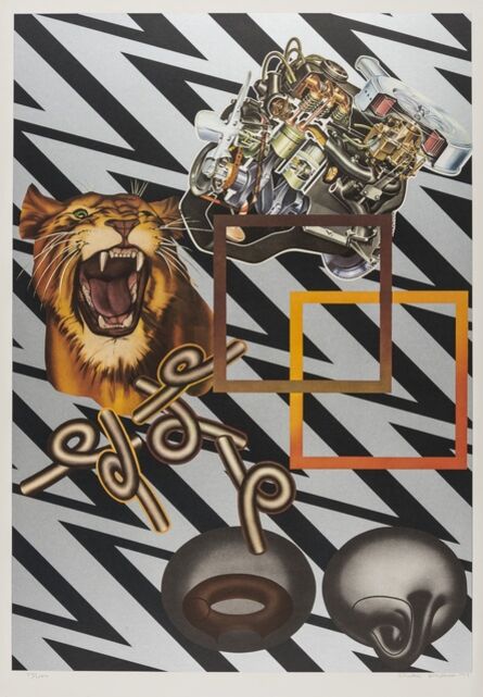 Peter Phillips, ‘Safari (Silver)’, 1971