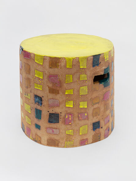 Francesca Anfossi, ‘Stool for one (yellow and pink)’, 2021