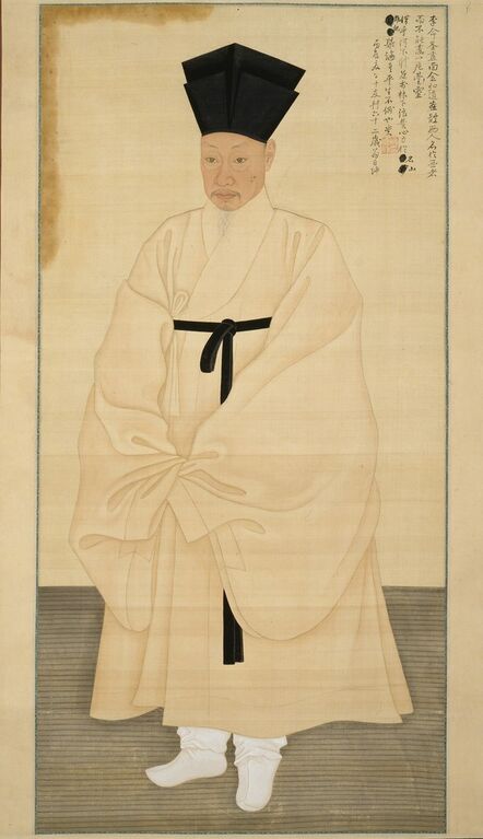 Kim Hong-do, ‘Portrait of Seo Jik-su’, 1796