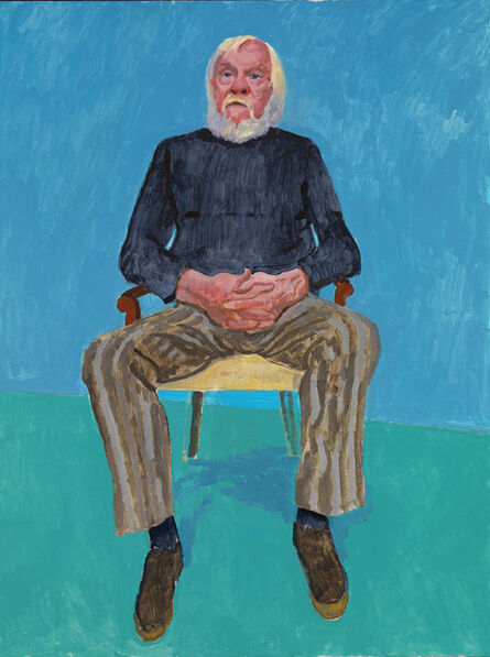 David Hockney, ‘John Baldessari’, 13th-16th December 2013