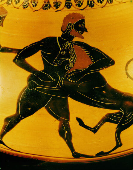 ‘Heracles Killing the Lion’, 500 BCE