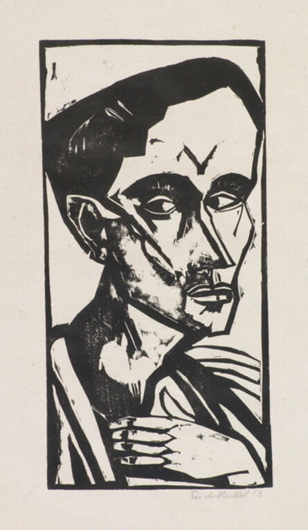 Erich Heckel, ‘Der Mann’, 1913