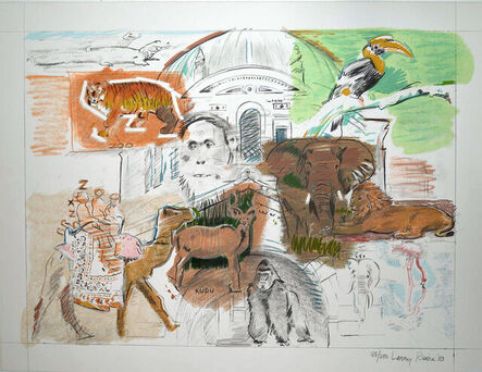 Larry Rivers, ‘Bronx Zoo’, 1983