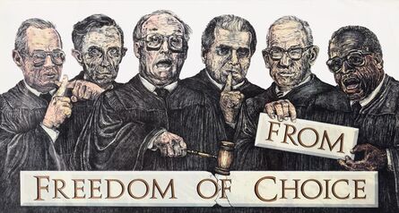 Robbie Conal, ‘Freedom From Choice’, 1992