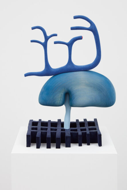 Matthew Ronay, ‘Blue Womb Rupture with Stipe’, 2018