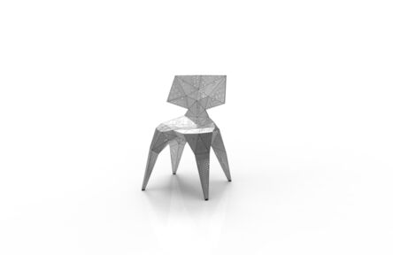 Zhoujie Zhang, ‘MC006-F-Black (Endless Form Chair Series)’, 2018