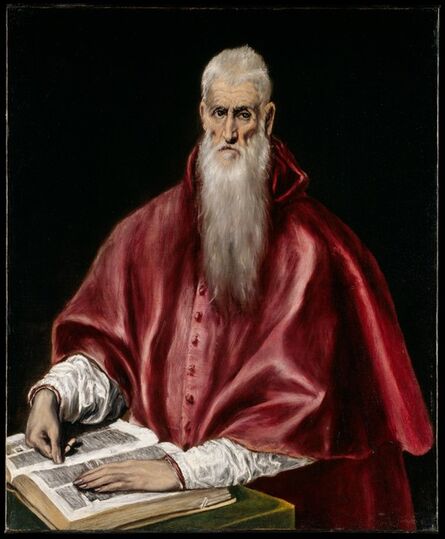 El Greco, ‘Saint Jerome as Scholar’, ca. 1610