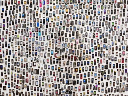 Liu Bolin, ‘Hiding in the City - Mobile Phone’, 2012