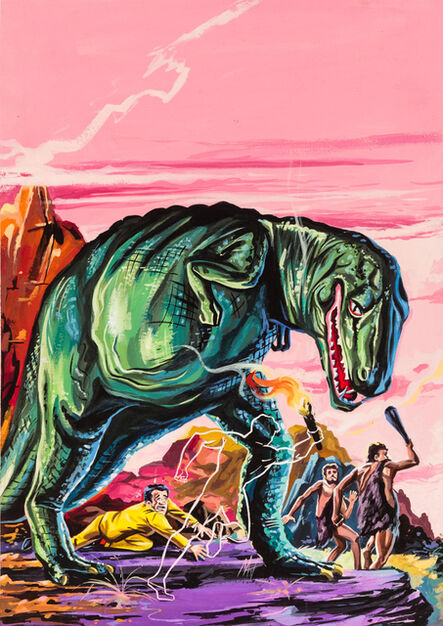 ‘Untitled (Dinosaur attack)’, c. 1960-75