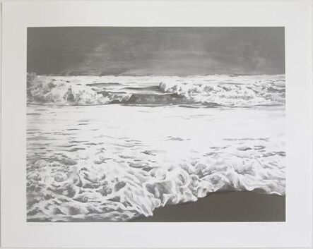 April Gornik, ‘Storm sea, 2011 - hand signed lithograph’, 2011