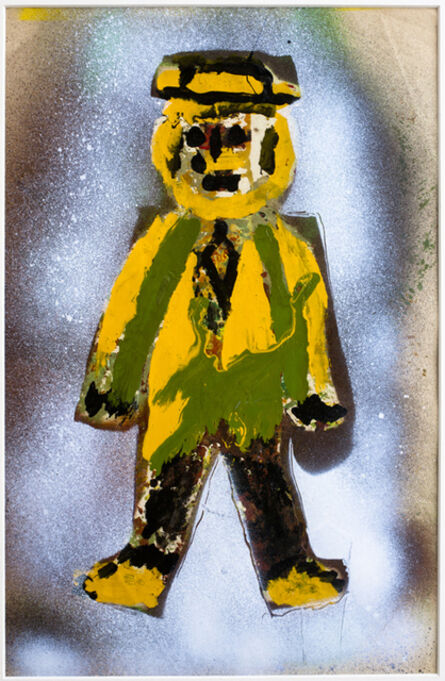 Hans Krüsi, ‘Untitled (Yellow Man in Hat)’, n.d.