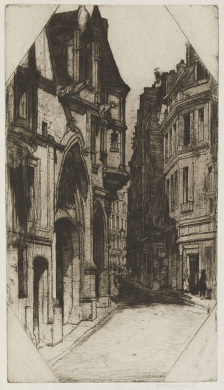 Sir David Young Cameron, ‘Hôtel de Sens [Paris]’, 1904