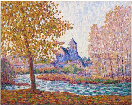 Francis Picabia, ‘L'église de Montigny, effet d'automne’, 1908