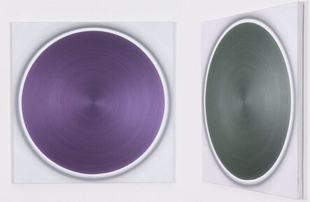 Robert Schaberl, ‘Zentralform deep purple dance with dark leaf green’, 2015