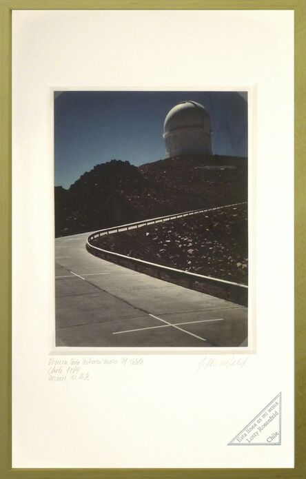 Lotty Rosenfeld, ‘El Tololo. Observatorio Astronómico / El Tololo. Astronomical Observatory’, 1984