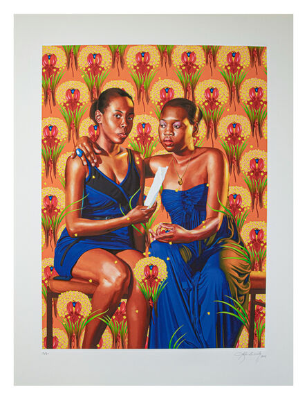 Kehinde Wiley, ‘The Sisters Zénaïde and Charlotte Bonaparte (The World Stage: Haiti)’, 2014