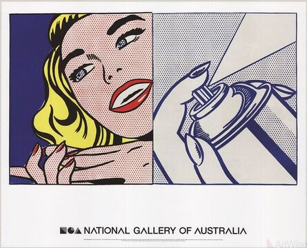 Roy Lichtenstein, ‘Girl and Spray Can’, 2013