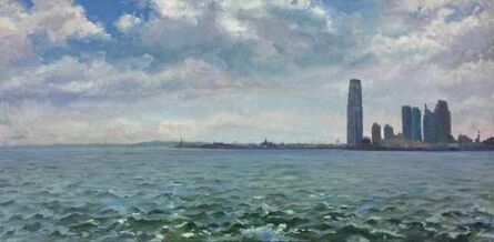 Kim Do, ‘At the Mouth of the Hudson; Statue of Liberty, Ellis Island, and Exchange Place, Jersey City ’, 2009