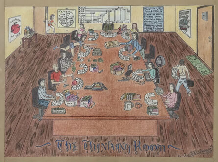 Curtis George, ‘The Thinking Room’, 11 month time frame in the SHU program in prison