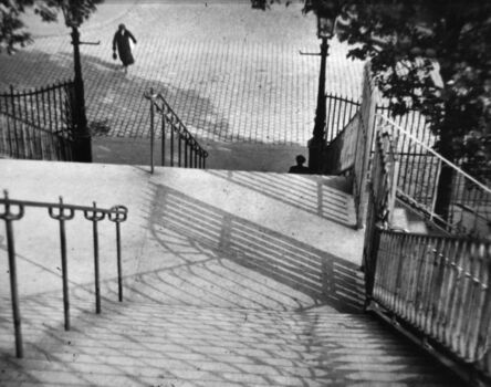 André Kertész, ‘Stairs of Montmartre, Paris’, 1925 (printed 1975)