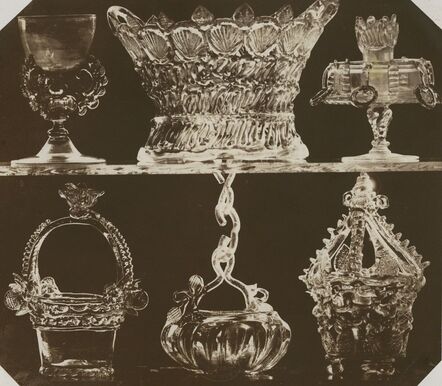Johann Ludwig Belitski, ‘Glass Baskets, etc.’, 1854
