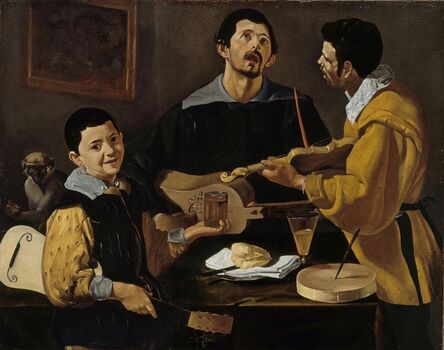 Diego Velázquez, ‘Die drei Musikanten’, 1616-1620