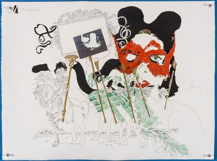 Wesley Duke Lee, ‘Os mascarados - 44 ’, 1966