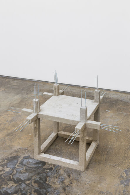 Felipe Arturo, ‘Unfinished concrete chair #2’, 2015