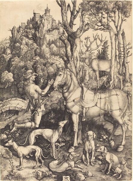 Albrecht Dürer, ‘Saint Eustace’, ca. 1500/1501