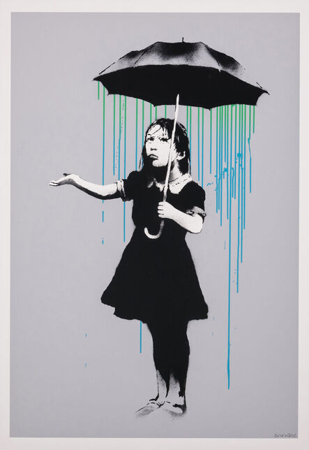 Banksy, ‘NOLA (Green/Blue) (Signed AP)’, 2008