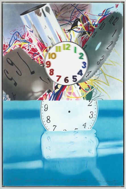 James Rosenquist, ‘The Memory Continues but the Clock Disappears’, 2011