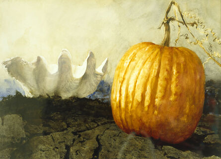 Jamie Wyeth, ‘Pumpkin and Shell’, 1989