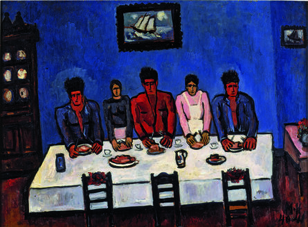 Marsden Hartley, ‘Fishermen’s Last Supper, Nova Scotia’, 1940-1941