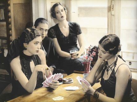 Youssef Nabil, ‘Girls playing Cards, Cairo 1993 ’, 1993