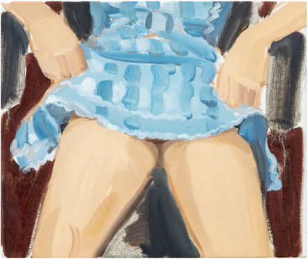 Gideon Rubin, ‘Blue Skirt’, 2019