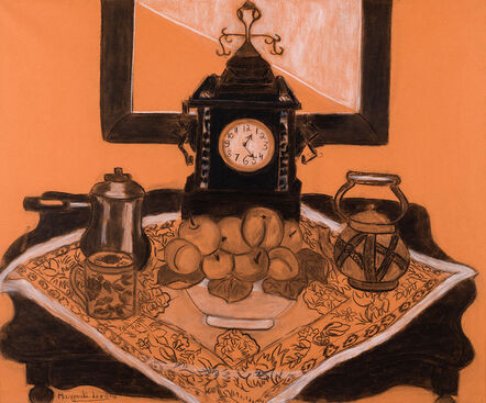 Margarita Lozano, ‘Interior with Antique Clock’, 1995