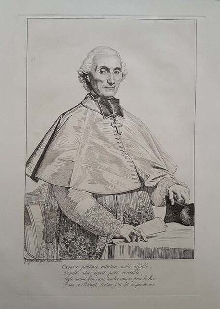 Jean-Auguste-Dominique Ingres, ‘Portrait of Gabriel Cortois de Pressigny’, 1816