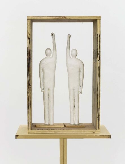 Wang Luyan 王鲁炎, ‘Persons Lifting Their Right Arms or/and Left Arms’, 2018
