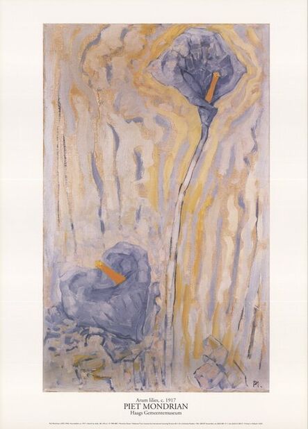 Piet Mondrian, ‘Aronskelken’, 1996